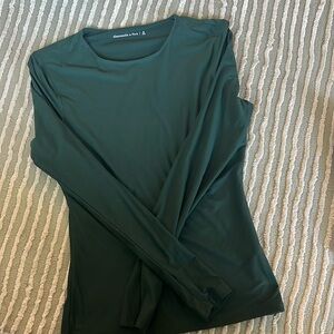 Abercrombie & Fitch soft matte tuckable long sleeve top
